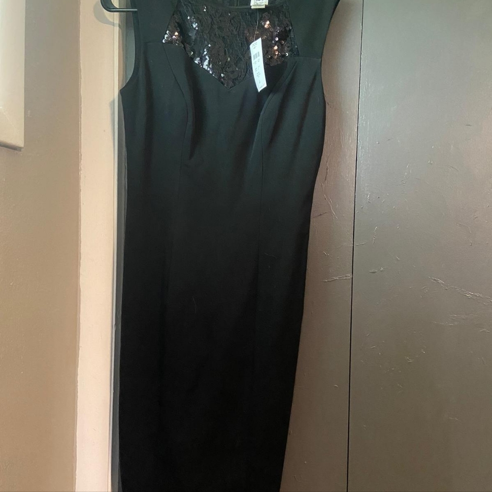 Cache Dress Black sz 8
